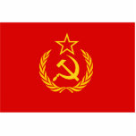New Ussr, Democratic Republic of the Congo flag photo sculptures