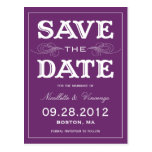 NEW VINTAGE | SAVE THE DATE ANNOUNCEMENT POST CARDS