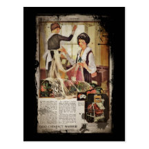 New Washing Maching 1920 Post Card