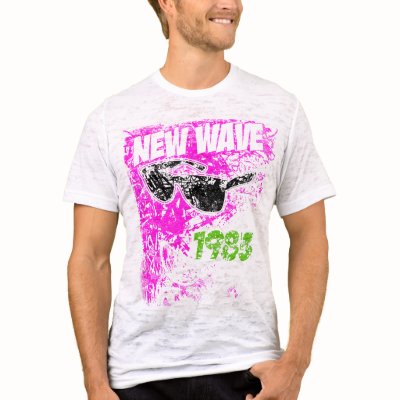 New Wave Tee Shirts by AllAmericanVintage