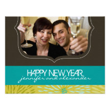 New Year Cards Photo Card Personalised Announcements