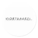 New Year Countdown stickers