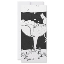New Year Dragon Rack Card Template