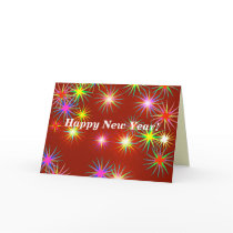 New Year Flash Greeting Card