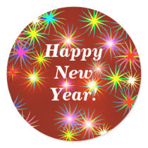 New Year Flash Sticker