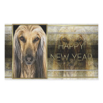 New Year - Golden Elegance - Afghan