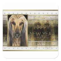 New Year - Golden Elegance - Afghan