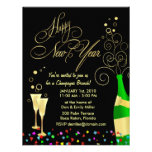 New Year Party Invitations - Champagne Brunch