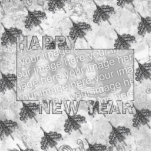 New Years Cut Out Photo Frame Chandeliers photo sculptures