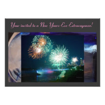 New Years Eve Celebration Invitation..