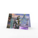 NEW YEAR'S EVE OF A CYBORG DROPPED... cards
