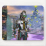 NEW YEAR'S EVE OF A CYBORG DROPPED FROM THE FUTURE MOUSE MAT