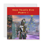 NEW YEAR'S EVE OF A CYBORG invitations
