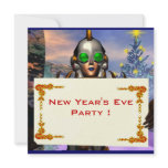 NEW YEAR'S EVE OF A CYBORG invitations