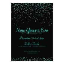 New Year's Eve Party Celebration Invitation