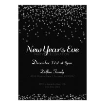 New Year's Eve Party Celebration Invitation