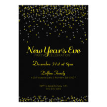 New Year's Eve Party Celebration Invitation