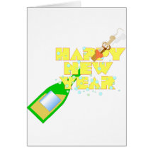 New Year's Eve Party Greeting Cards