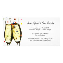 New Years Eve Party invitation Photo Card