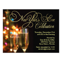 New Year's Eve Party Invitations