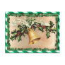 NEW YEARS & GREEN STRIPES by SHARON SHARPE Postcard