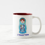 New Years Nesting Doll Coffee Mugs