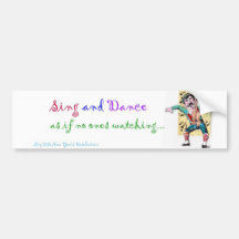 new years resolution bumper sticker