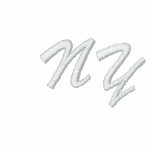 New York Abbreviation Embroidered Hoodie