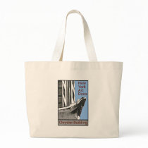 New York Art Deco - Chrysler Building Eagle Tote Bag