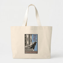 New York Art Deco - Chrysler Building Eagle Tote Bag