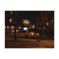NEW YORK at night Post Card