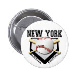 NEW YORK BASEBALL BUTTONS