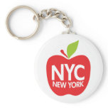 New York Big Apple keychains