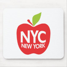 New York Big Apple Mousemat