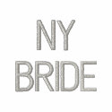 New York Bride embroidered shirts