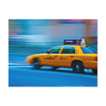 New York Cab Post Cards