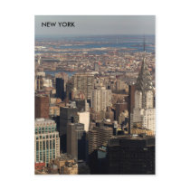 new york chrysler postcards