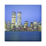 New York City at Night Fridge Magnet