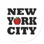New York City  (Big Apple) stickers