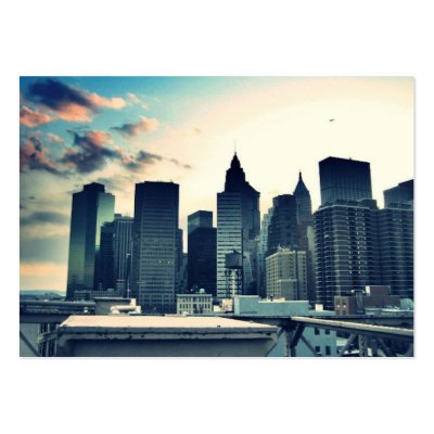 New York City Business Card Templates by RaveNewYork