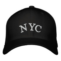 New York City Embroidered Baseball Cap