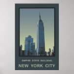 New York City Empire State Building Posters