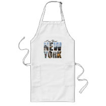 New York City Graphical Tourism Montage Apron