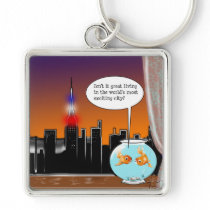 New York City Living Keychains