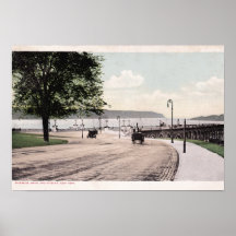 New York City Riverside Drive Poster