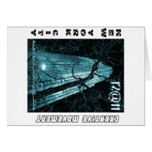 New York City Rockefeller Center Tree Card