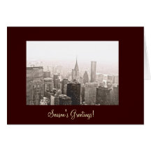 New York City Season's Greetings Cards