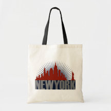 New York City Skyline Bags