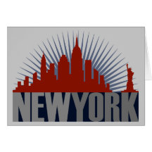 New York City Skyline Card