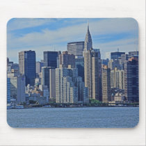 New York City Skyline From the East River A1 Mousepads